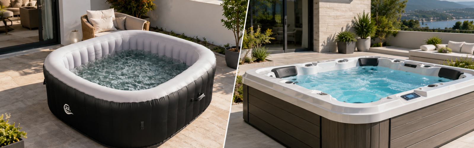 Masažni bazen na napuhavanje ili pravi jacuzzi – što je bolja investicija?