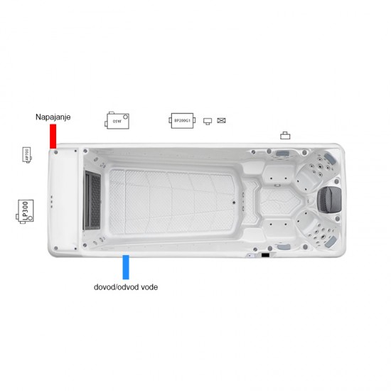 JJSPA Alpha 9041 - Protustrujni bazen