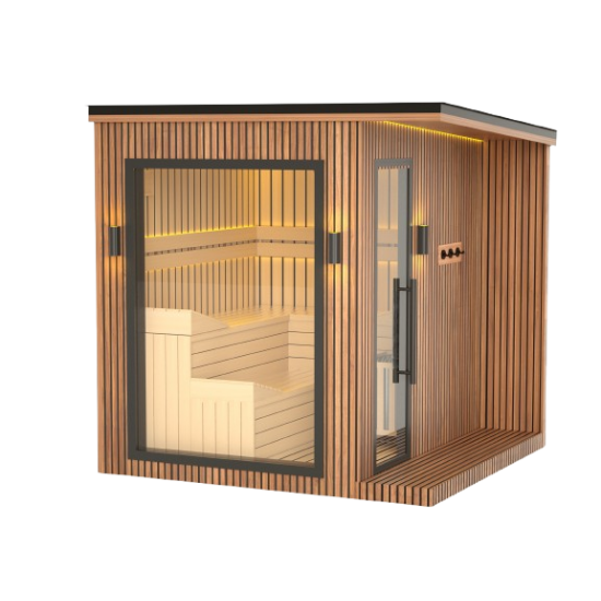 JJSPA ZEN CUBE CLASSIC - Vanjska finska sauna