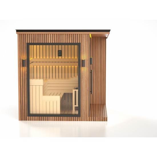 JJSPA ZEN CUBE CLASSIC - Vanjska finska sauna