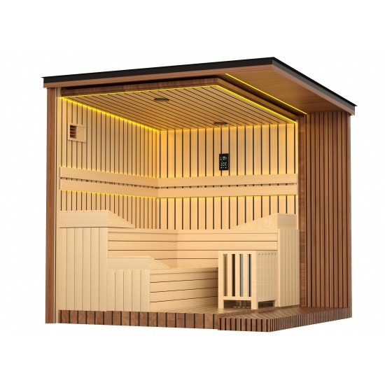 JJSPA ZEN CUBE CLASSIC - Vanjska finska sauna