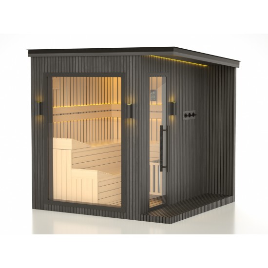 JJSPA ZEN CUBE CLASSIC - Vanjska finska sauna