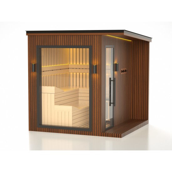 JJSPA ZEN CUBE CLASSIC - Vanjska finska sauna