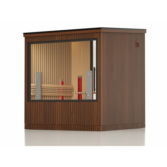 JJSPA ZEN CUBE HYBRID CLASSIC - Vanjska kombinirana sauna