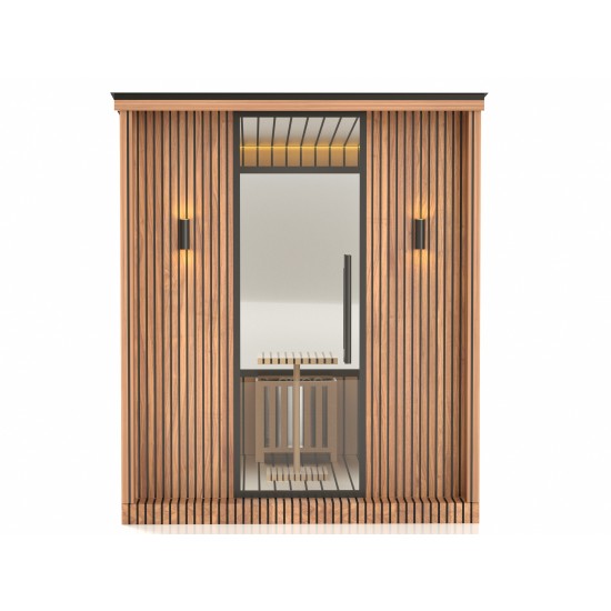 JJSPA ZEN CUBE HYBRID CLASSIC - Vanjska kombinirana sauna