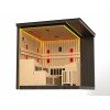 JJSPA ZEN CUBE HYBRID COMFORT - Vanjska kombinirana sauna