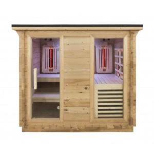 JJSPA JZC210 - Vanjska kombinirana sauna