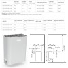 HELO VIENNA STS - Električna peć za saunu, 6 kW