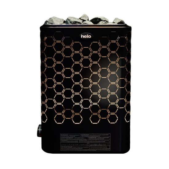 HELO VIENNA LED STS - Električna peć za saunu, 6 kW
