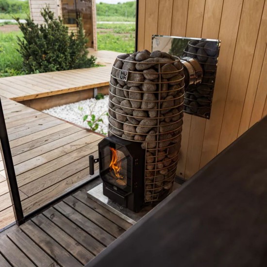 HUUM Hive Flow - Peć za saunu na drva, 9,8 kW