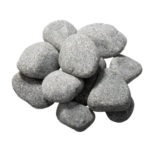 Saunum Stones – Okruglo kamenje za peć SAUNUM (15 kg)