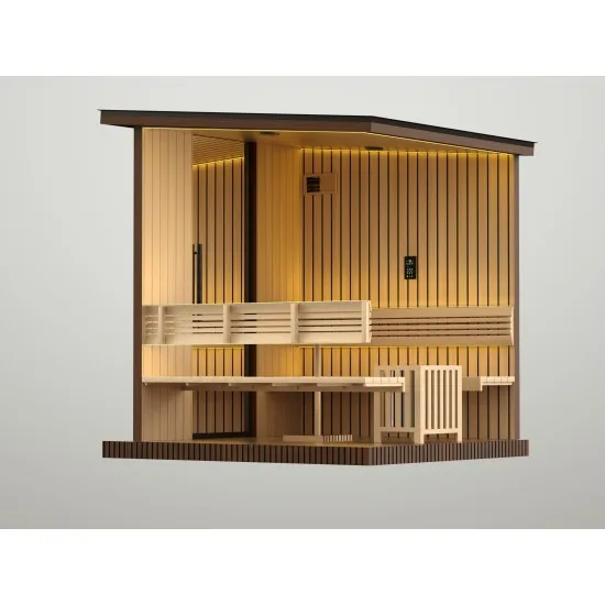 JJSPA ZEN CUBE COMFORT - Vanjska finska sauna