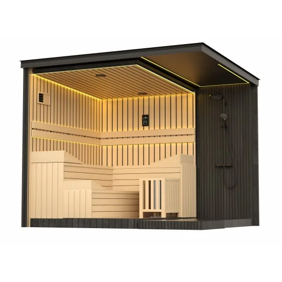 JJSPA ZEN CUBE ELEGANCE - Vanjska finska sauna