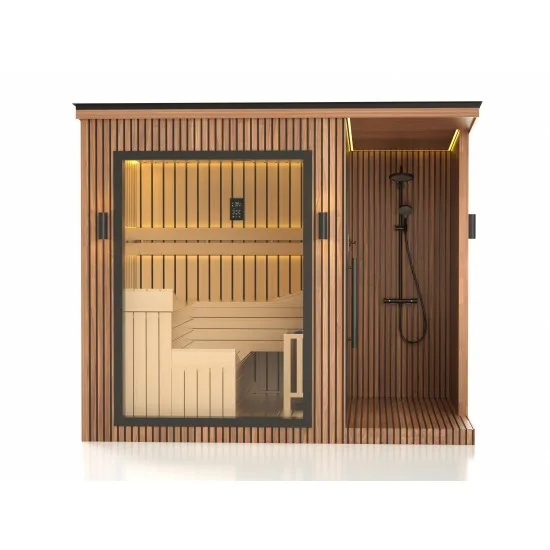 JJSPA ZEN CUBE ELEGANCE - Vanjska finska sauna