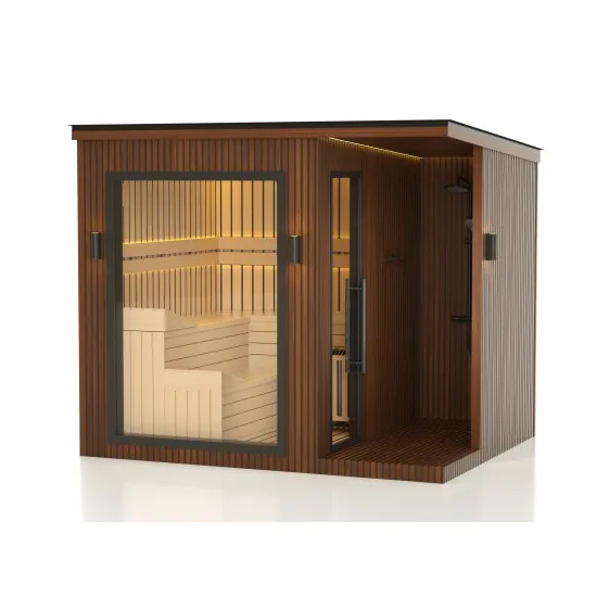 JJSPA ZEN CUBE ELEGANCE - Vanjska finska sauna