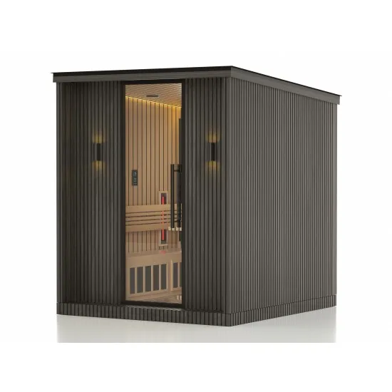 JJSPA ZEN CUBE HYBRID CLASSIC - Vanjska kombinirana sauna