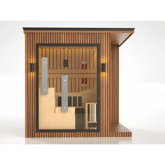 JJSPA ZEN CUBE HYBRID COMFORT - Vanjska kombinirana sauna