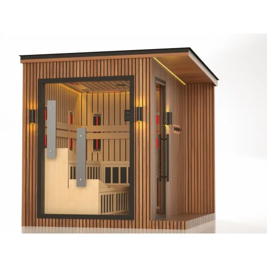 JJSPA ZEN CUBE HYBRID COMFORT - Vanjska kombinirana sauna