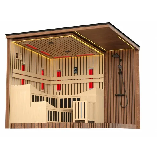 JJSPA ZEN CUBE HYBRID ELEGANCE - Vanjska kombinirana sauna