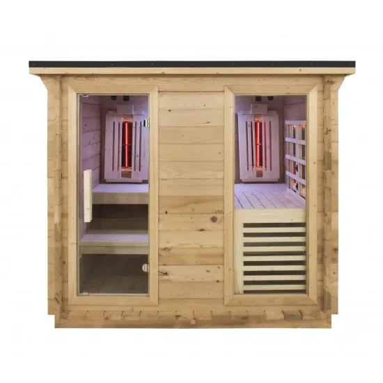 JJSPA JZC210 - Vanjska kombinirana sauna