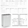 HELO VIENNA STS - Električna peć za saunu, 6 kW