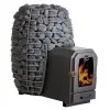 HUUM Hive Wood LS - Peć za saunu na drva, 17 kW