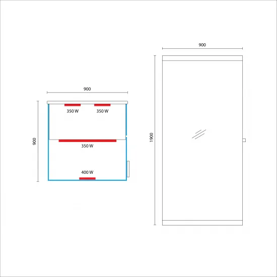 JJSPA JIO90A - Infracrvena sauna