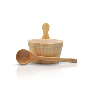 JJSPA SP-0029 – Set kutlača i kanta za saunu