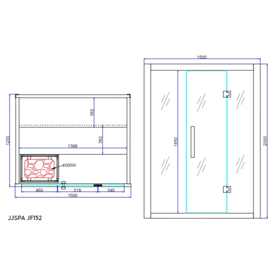 JJSPA JF152 - Finska sauna