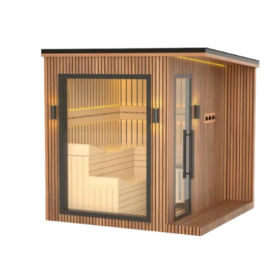 JJSPA ZEN CUBE CLASSIC - Vanjska finska sauna