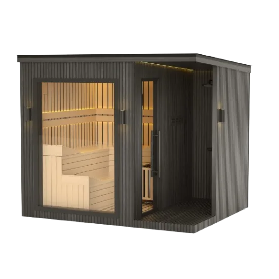 JJSPA ZEN CUBE ELEGANCE - Vanjska finska sauna