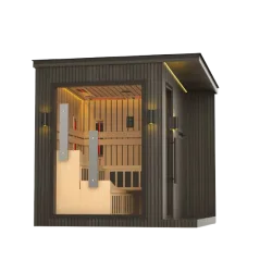 JJSPA ZEN CUBE HYBRID COMFORT - Vanjska kombinirana sauna
