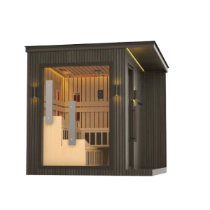 JJSPA ZEN CUBE HYBRID COMFORT - Vanjska kombinirana sauna