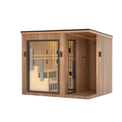 JJSPA ZEN CUBE HYBRID ELEGANCE - Vanjska kombinirana sauna