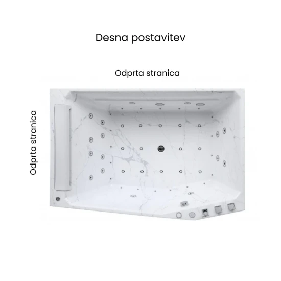 JJSPA VITALIA - Masažna kada