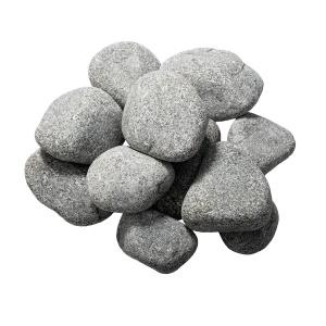 Saunum Stones – Okruglo kamenje za peć SAUNUM (15 kg)